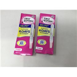 First Response Pregnancy Tests