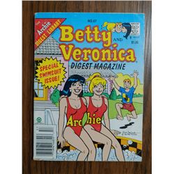 Cartoon Betty Veronica DIGEST MAGAZINE 100% original