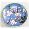 Chinese Small Blue Cloisonne Plate