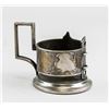 Image 2 : 19th Century Russian Silvered Cup Holder with Mark