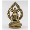 Chinese Bronze Buddha Statue with Aura