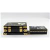 Image 9 : Two Assorted Chinese Wood &Brass Boxes w/ Inlaid
