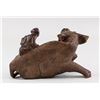 Image 3 : Chinese Wooden Boy and Water Buffalo Statue