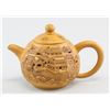 Chinese Brown Zisha Teapot Artist Mark