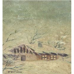 Jean-Francois Raffaelli French Modernist Oil Paper