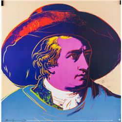 Andy Warhol American Pop Signed Silkscreen 7/22