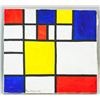 Image 2 : Piet Mondrian Dutch Abstract Oil on Canvas