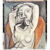 Image 2 : Pablo Picasso Spanish Oil on Canvas Nude 3.6.59