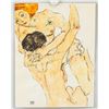 Image 2 : Egon Schiele Austrian Watercolor Watten SS