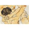 Image 3 : Egon Schiele Austrian Watercolor Watten SS