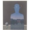 Image 1 : Rene Magritte Belgian Signed Linocut 175/200