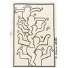 Image 1 : Keith Haring American Mixed Media on Paper