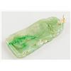 Image 3 : Burma Lingzhi Rectangular Jadeite Pendant