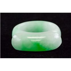 Burma Jadeite Archer's Ring