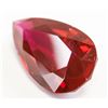 Image 2 : 24.55ct Pear Cut Red Natural Ruby GGL