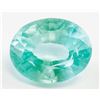 Image 1 : 12.25ct Oval Cut Green Natural Tourmaline GGL