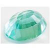 Image 3 : 12.25ct Oval Cut Green Natural Tourmaline GGL