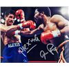 Image 1 : Alexis Arguello vs. Aaron Pryor Signed Photo COA