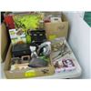 Image 1 : LOT OF MISC. KNICKKNACKS, PLASTIC CONTAINERS & MISC.