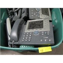 12 CISCO IP PHONES