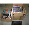 Image 1 : 2 BOXES OF MISC. VCR TAPES, DVD'S, ETC.