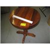 Image 1 : SMALL ROUND WOOD TABLE