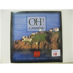 2004 O CANADA CANADIAN COIN SET