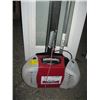 Image 1 : APPROX. 16'X21" 5 PANEL GARAGE DOOR WITH LIFTMASTER 3/4HP OPENER