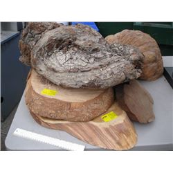 LOT OF WOOD BURLS