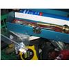Image 2 : BASKET OF MISC. TORCH CAULKING GUN, WOOD PLANE, ETC.