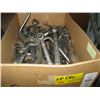 Image 1 : BOX OF ASST. SOCKETS, WRENCHES, ETC.