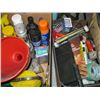 Image 2 : 2 BOXES OF MISC. CLEANERS, TOOLS, ETC.