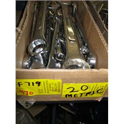 SET OF WESTWARD METRIC COMBINATION WRENCHES