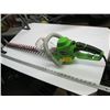 Image 1 : GREENWORKS ELECTRIC HEDGE TRIMMER