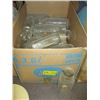 Image 1 : BOX OF GLASS MILK BOTTLES