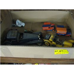 BOX OF ASST. SMALL DIECAST CARS