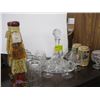 Image 1 : LOT OF CRYSTAL GLASSWARE, DECANTER, MUGS, ETC.