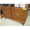 Image 1 : MAPLE 2 DOOR RECORD CABINET