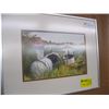 Image 1 : SIGNED WATERCOLOUR OF THE OLD BARRELS & BOAT
