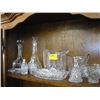 Image 1 : LOT OF CRYSTAL DECANTERS, ICE BUCKET, ETC.