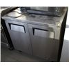 Image 1 : TRUE 36" SS 2 DOOR WORKTOP REFRIDGERATOR