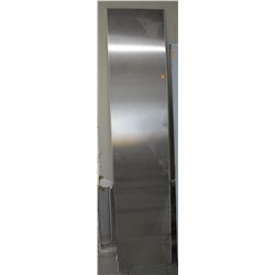 STAINLESS STEEL SHELF 78" X 17", NO HARDWARE
