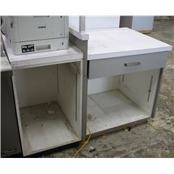 FRONT DESK COUNTER WITH DRAWER, 54" X 30" X 42"