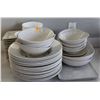 Image 1 : LOT OF ASSORTED WHITE SERVING PLATES