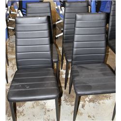 LOT OF 4 HIGHBACK CHAIRS