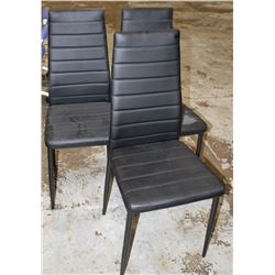 LOT OF 3 HIGHBACK CHAIRS