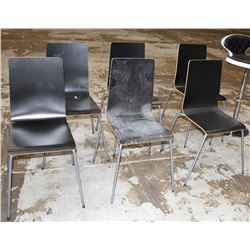 LOT OF 6 DINING CHAIRS