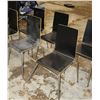 Image 2 : LOT OF 6 DINING CHAIRS