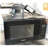 Image 1 : BLACK PANASONIC MICROWAVE, SOLD WITH ORDER