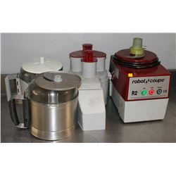 ROBOT COUPE R2 FOOD PROCESSOR WITH ACCESSORIES